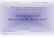 Review Of Research Journaloldror.lbp.world/UploadedData/2816.pdf · RNI MAHMUL/2011/38595 Address:-Ashok Yakkaldevi 258/34, Raviwar Peth, Solapur - 413 005 Maharashtra, India Cell