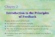 Introduction to the Principles of Feedback · Chapter 2 Goodwin, Graebe, Salgado©, Prentice Hall 2000 Chapter 2 Introduction to the Principles of Feedback Topics to be covered include: