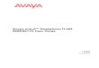 Avaya one-X Deskphone H.323 9608/9611G User Guide · PDF file the products, services, or information described or offered within them. Avaya does not guarantee that these links will