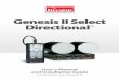 Genesis II Select Directional Genesis II Select Directional¢â‚¬â„¢s compact size and versatile components