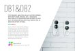 EZVIZ DB1&DB2, 3MP ULTRA HD WI-FI BATTERY DOORBELL … · MODEL CS-DB1 3-Megapixel Wi-Fi Video Doorbell SYSTEM Processor High-Performance Embedded SOC Processor Operation System Embedded