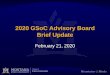 2020 GSoC Advisory Board Brief Update Update.pdf2018-2019 B.A. Pairings •College of Arts and Architecture –art history, graphic design (2), photography •College of Business –accounting,