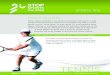 WHAT TYPES OF INJURIES ARE MOST COMMON IN TENNIS?files.leagueathletics.com/Text/Documents/17269/55235.pdf · STOP SPOrTS InjurIeS — Keeping Kids in the Game for Life SPORTS TIPS