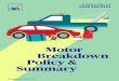 Motor Breakdown Policy & Summary - AXA Assistance · AXA Assistance Group. Inter Partner Assistance is a Belgian firm authorised by the National Bank of Belgium and subject to limited