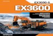 EX3600-6 EX3600...It’s no coincidence that over one-third of all hydraulic mining excavators working across the world are Hitachi. All of our excavators, like the EX3600-6, are engineered