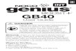NOCO Genius Boost GB40 Lithium Jump Starter User Guide · The NOCO Genius ® Boost™ GB40 is ... than five (5) consecutive jump starts within a fifteen (15) minute period. Allow