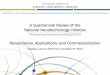 A Quadrennial Review of the National Nanotechnology ... Quadrennial Review NNI... · Muhammad Alam (Purdue University), Jennifer Dionne (Stanford University), Michael Ettenberg, NAE