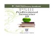 Professional Semester III III Handbook... · 2016-07-12 · Professional Portfolio Development All Intern Teachers will engage in professional portfolio development. By the completion