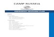 CAMP RUSSELL · Camp Russell Emergency Response Team (ERT) In order to provide for an organized response to major emergencies on campus, an Emergency Response Team (ERT) has been