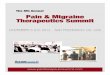 The 8th Annual Pain & Migraine Therapeutics Summit · analysis of FDA’s REMS program and a plethora of other topics. ... Ironwood Pharmaceuticals Isis Pharmaceuticals J. Bolen Group,