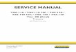 New Holland TS6.110 110 HP TIER 4B (final) engine, 2WD, and ROPS. Tractor Service Repair Manual (PIN NT00001M and above)