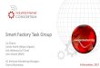 Smart Factory Task Group - OMG · Smart Factory Task Group brings together end user organizations, product vendors, service providers and research organizations to create new IIoT