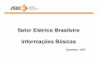 Setor Elétrico Brasileiro Informações Básicas · Empreendimentos em Operação Dezembro 2007 Tipo Quantidade Potência Outorgada (kW) Potência Fiscalizada (kW) % CGH 214 112.637