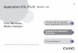 FR Application STC-PC10 Version 1 - Support | Home | CASIO · 2014-09-25 · Ce manuel est le mode d’emploi de l’application STC-PC10 pour Windows. Ce logiciel fonctionne sous