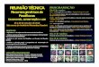 REUNIÃO TÉCNICA PROGRAMAÇÃO - Embrapa Cerrados · REUNIÃO TÉCNICA Recursos genéticos de Passifloras: taxonomia, conservação e uso 26 a 28 de outubro de 2015 ... ampliação