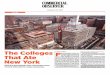 January 21, 2015 - New York Building Congress · 1/21/2015  · Columbia's extension into Manhattanville mentions several of its Ivy League coun- terparts, Harvard University's campus