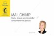 MAILCHIMP - Susanna Caselli · 2020-03-25 · CREA UNA NEWSLETTER PER LA TUA LISTA Mailchimp è una piattaforma di automazione del marketing americana e un servizio di email marketing.(newsletter)