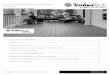 Guide d’installation et d’entretien des terrasses · PDF file En cas d’accumulation de résidus, référez-vous aux instructions d’entretien et de nettoyage du guide d’installation