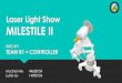 Laser Light Show Demo II - Home | Muchen He · Laser Light Show MILESTILE II ELEC 391 TEAM B1 × CONTROLLER Muchen He 44638154 LuFei Liu 14090154