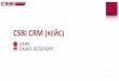 CSBI CRM КЕЙС · crm-система для бизнеса 2 Ключ к знанию клиента, эффективные продажи и обслуживание на европейском