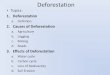 Deforestation - DanielleWilliams' Science Sitewilliamsee.weebly.com/.../2/1/7/5/21759218/deforestation.pdf · 2019-10-25 · Deforestation •Topics: 1. Deforestation a. Defintion
