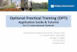Optional Practical Training (OPT) - DePaul University · 09/01/2020  · OPT processing can take 60 to 90 days and you may not begin employment before receiving authorization. If