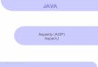 Pokročilé programování na platformě Java, letní semestr 2020 · Java, letní semestr 2020 AOP Aspect-oriented programming „separation of concerns“ – concern ~ část kódu