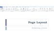 Page Layout · Page Breaks – prelomi stranice Umetanje preloma stranica se vršiti komandom Breaks (prelomi). Odabiranjem ova komanda otvara se padajuća lista u kojoj biramo tipove