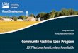 Community Facilities Loan Program - Coleman Reportcolemanreport.com/wp-content/uploads/2017/12/... · Community Facilities Overview Community Facilities Programs •Community Facilities