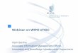 Webinar on WIPO eTISC€¦ · Webinar: New eTlSC platform q 05/26/2020 - 10:00 - 05/26/2020 - 11:00 Webinar: WIPO Support Services for... q 05/01/2020 - 15:00 - 05/01/2020 - WIPO