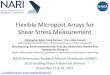 Flexible Micropost Arrays for Shear Stress MeasurementNovember 17 & 19, 2015 NASA Aeronautics Research Mission Directorate 2015 Seedling Phase II Technical Seminar 6 •Indirect approaches