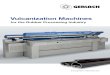 Vulcanization Machines - gerlach-machinery.com...Focusing on environment and costs! Gerlach vulcanization machines have a high ener-gy efficiency and emit almost no pollutants or smells