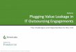 Webinar Plugging Value Leakage in IT Outsourcing Engagements · Tech consulting and outsourcing is just a quarter of all firm spending on professional services Legal services 13%
