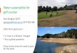 Water sustainability for golf courses...2020/06/16  · Water sustainability for golf courses Alex Glasgow, NZSTI aglasgow@nzsti.org.nz 0274 962 486 2020: Not a good year! •A “once
