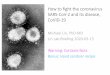 How to fight the coronavirus SARS-CoV-2 and its disease ... · How to fight the coronavirus SARS-CoV-2 and its disease, CoVID-19 Michael Lin, PhD-MD ... • An analysis of China and