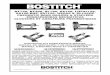[AAOVeRTE.C,A:] ATTe.T,O.,] - usermanual.wiki · CONCESSIONNAIRE BOSTITCH. STANLEY FASTENING SYSTEMS L.P. 121037REVJ 6/07. INTRODUCTION The Bostitch BT125, BT200, SL150, SX150, SX150-BHF,