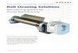 DOCTORING, CLEANING, FILTRATION Roll Cleaning Solutions · 2019-11-14 · Roll Cleaning Solutions DOCTORING, CLEANING, FILTRATION Kadant has been a global market leader in roll cleaning
