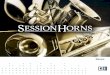 Session Horns Manual English - Audiofanzine · Pop producers. Brass found in genres such as R&B, Latin, Indie, Nu-Jazz and Reggae can also easily be created. SESSION HORNS features