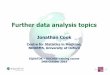 Further data analysis topics - EQUATOR Network · 11/2/2015  · Further data analysis topics Jonathan Cook Centre for Statistics in Medicine, NDORMS, University of Oxford EQUATOR