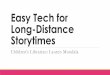 Easy Tech for Long-Distance Storytimes...Born reading : bringing up bookworms in a digital age--from picture books to ebooks and everything in between - Jason Boog 372.425 BOO A family