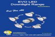EVO LED Downlight Range - alt-enter Downlight Catalogue… · LED-EVO50-R10-60-3K 1100 lm 1393 cd 13 W 16 W 83 3000K CITIZEN LED-EVO50-R10-60-4K 1150 lm 1457 cd 13 W 16 W 83 4000K