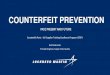 COUNTERFEIT PREVENTION - Lockheed Martin...2018/05/04  · Counterfeit Parts - LM Supplier Training Excellence Program (STEP) THE PROBLEM Counterfeit Prevention Past, Present and –