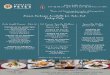 Parmesan Pete's · New York Cheese Cake, Mini Cannoli, Gelato or Tiramisu OPEN TUESDAY - SUNDAY 4:30 - 9:00 Sc'vvc'y (4) - $45 (6) - $65 *CHOICE OF SALAD: Mixed Green or Caesar *CHOICE