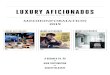 LUXURY AFICIONADOS · 2019-01-02 · luxury aficionados medieinformation 2019 the essential luxury guide 8 udgaver pr. År * unik distribution * kvalitetslÆsere dkk 150 9 788799