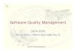Software Quality Managementpro.unibz.it/staff/mscotto/SQM/SQM11-Flyweight-Memento-Visitor.pdf · • Memento • Visitor. Software Quality Management 3 Design Pattern Space Purpose