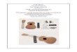 GTS Music 313 Strachan St. Port Hope, Ontario L1A 0C2 ... Information Sheet.pdf · DIY soprano hawaii ukulele Kits for kids and students All Sapele body soprano ukulele kits Neck,fingerboard,bridge