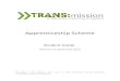 Apprenticeship Scheme - TRANS:mission€¦ · 3. The Training Themes Introduction This document defines the training themes the Apprenticeship Scheme is designed to address and explains
