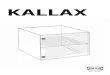 KALLAX - ikea.com CV) .-.-4x lx \ 0 106266 2x 13 0 18 1x CJ I 4x 2x , 4x 1x 6x 2x 2x i 0 I 4x 3 00KGD4