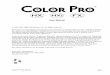 User Manual - High End Pro/colorpro.pdfpage ii Color Pro® User Manual Contacting High End Systems US and the Americas Sales Department: High End Systems, Inc. 2105 Gracy Farms Lane