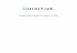 Fourth Quarter Report December 31, 2019...2020/04/04  · international customer base of over 4,000 companies helped Quisitive further establish their North American presence. Additionally,